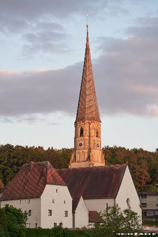 Gemeinde Reut Landkreis Rottal-Inn Taubenbach Pfarrkirche St. Alban (Dirschl Johann) Deutschland PAN